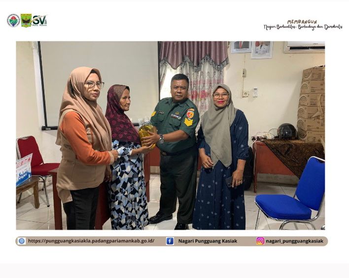  Komitmen untuk Warga: Nagari Pungguang Kasiak Distribusikan Bantuan Pangan Tepat Sasaran